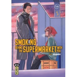 Smoking behind the...
