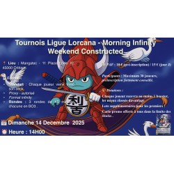 14 Decembre - Tournoi Lorcana