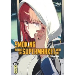 Smoking behind the...