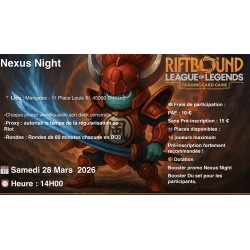 28 Mars - Riftbound - Nexus...