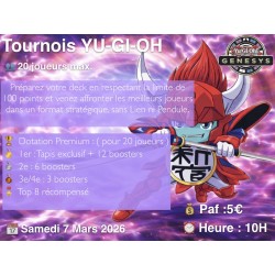07 Mars Tournois Yu-Gi-Oh...