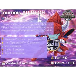03 Avril Tournois Yu-Gi-Oh...