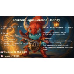22 Mai Tournois Lorcana...