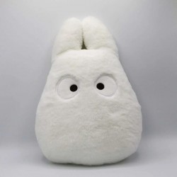Coussin Peluche Totoro Blanc